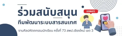 ร่วมสนับสนุนทีมพัฒนาระบบสารสนเทศ
